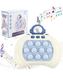 Pop It Game Console Máquina De Jogo De Empurrar Rápido Alívio De Estresse Educação ASTRONAUTA - fronteiradobrasil